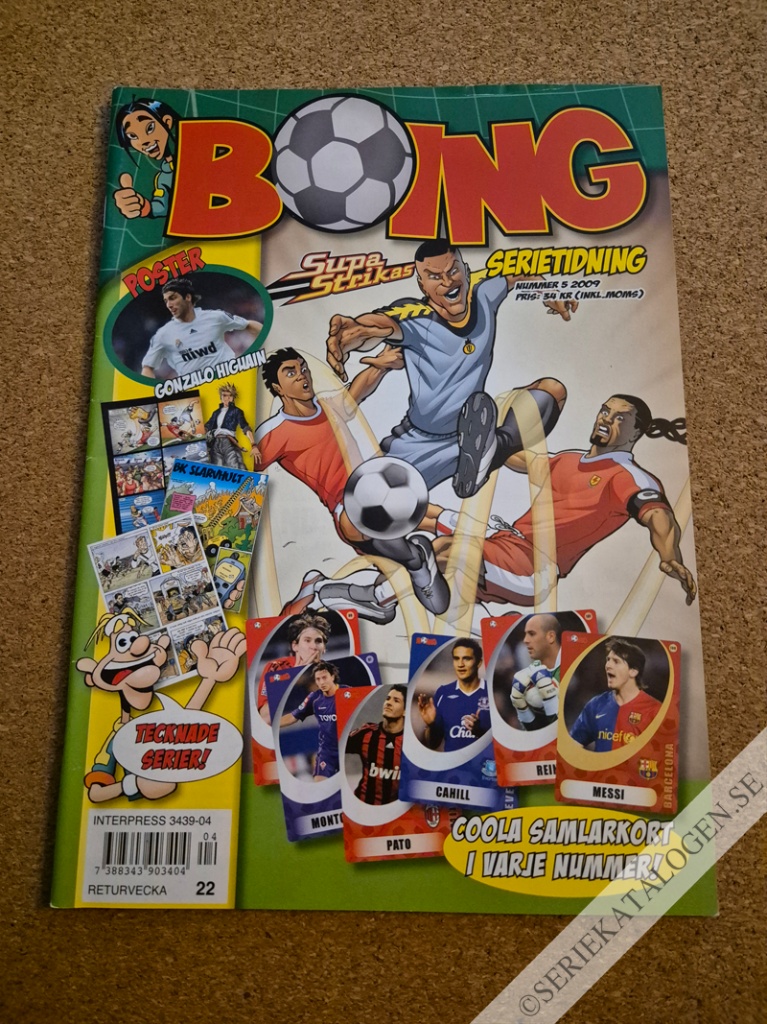 Framsida på Boing #5 (2009)