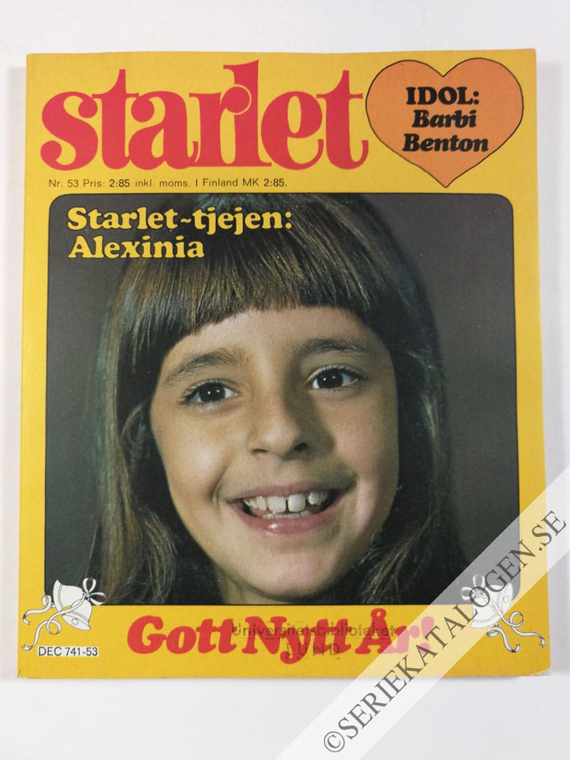 Framsida på Starlet #53 (1976)