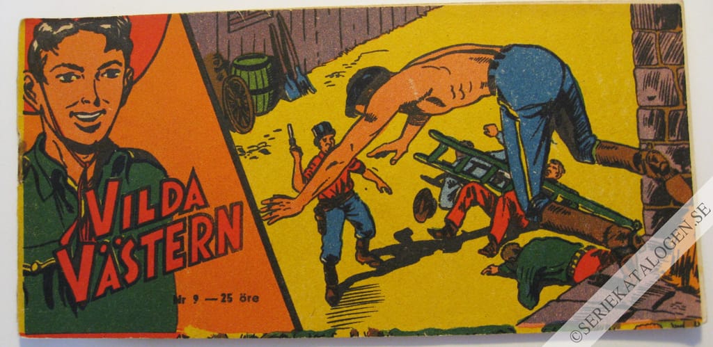 Framsida på Vilda Västern #9 (1957)
