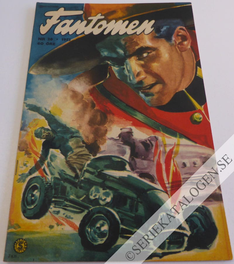 Framsida på Fantomen #26 (1952)