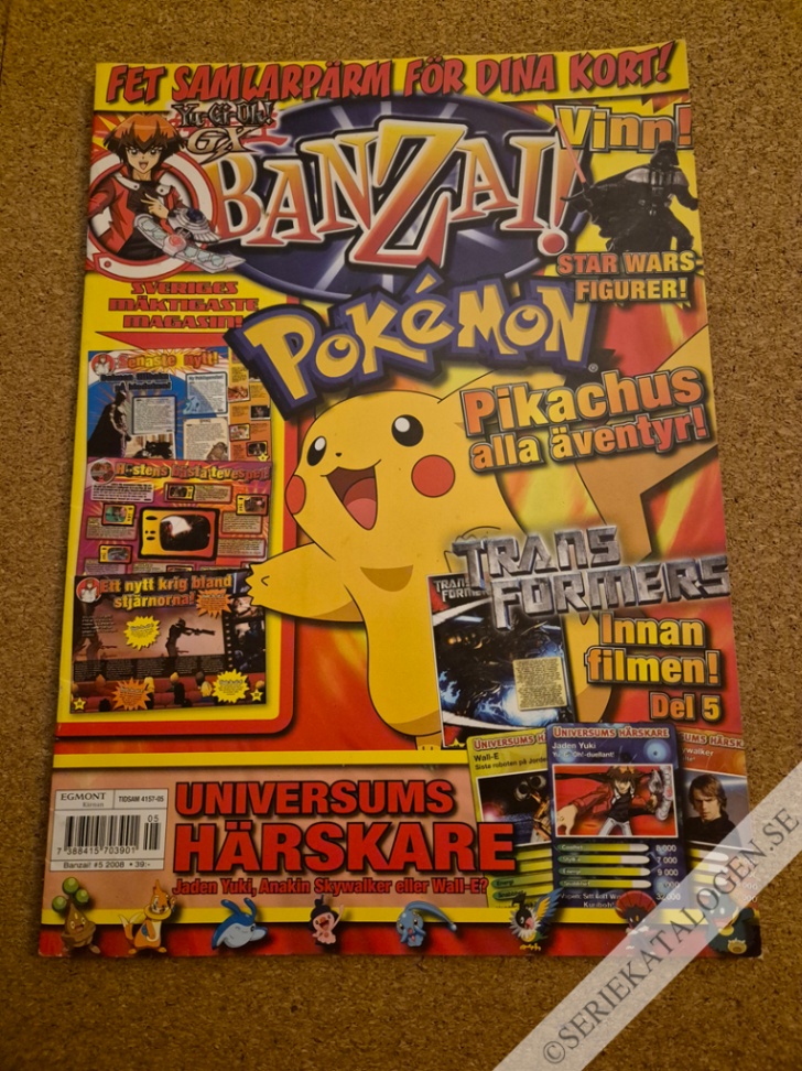 Framsida på Banzai! #5 (2008)