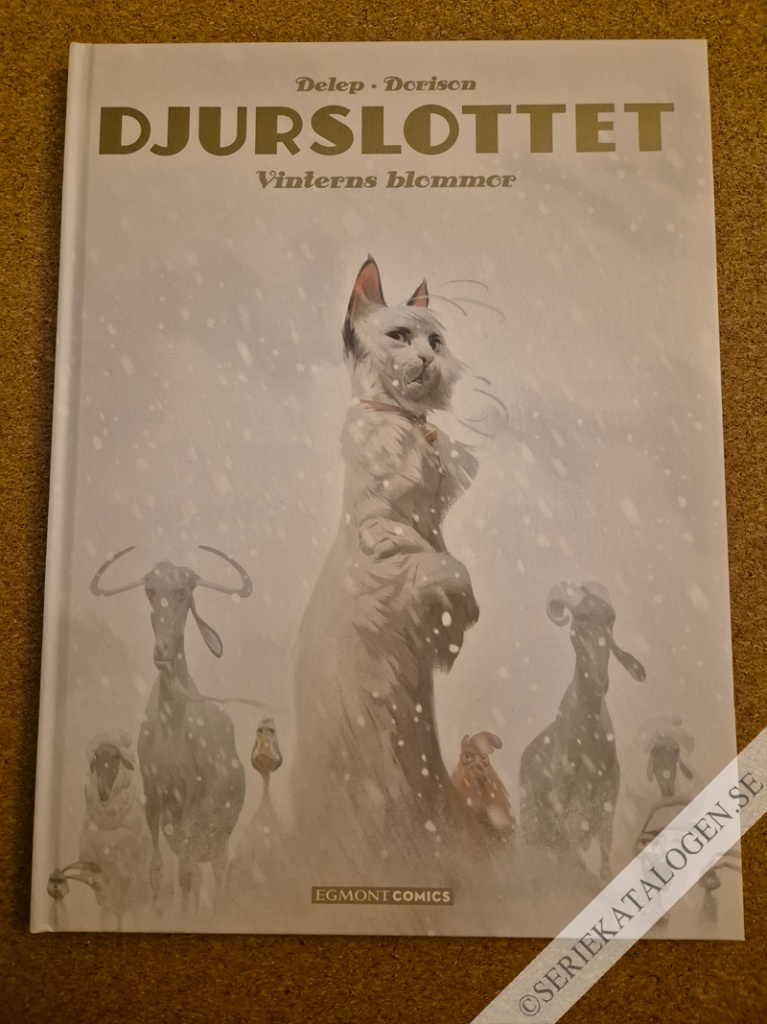 Framsida på Djurslottet Vinterns blommor (2021)