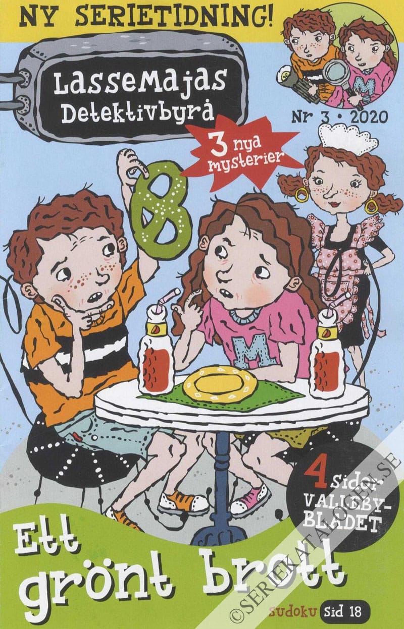 Framsida på LasseMajas detektivbyrå #3 (2020)