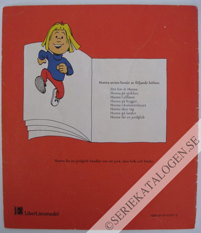 Baksida på Hanna får en jordglob (1977)