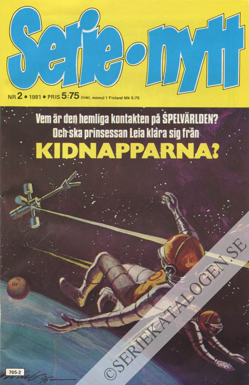 Framsida på Serie-Nytt #2 (1981)