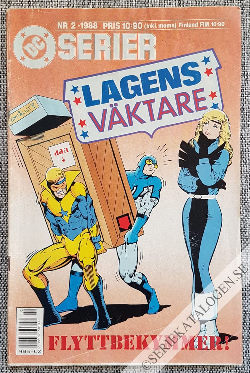 Framsida på DC-serier #2 (1988)