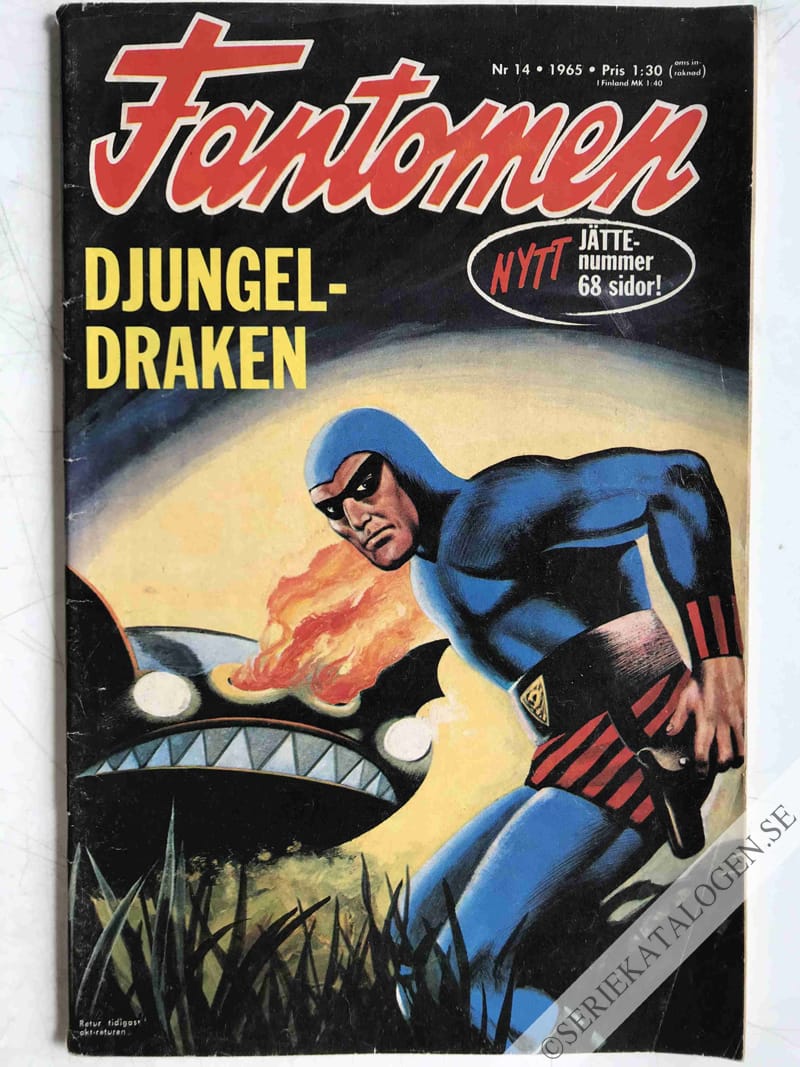 Framsida på Fantomen #14 (1965)