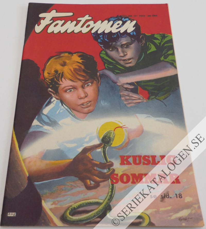 Framsida på Fantomen #17 (1957)