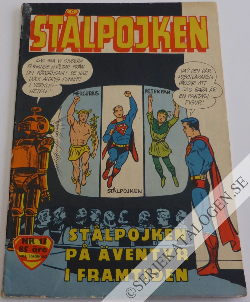 Framsida på Stålpojken #13 (1963)