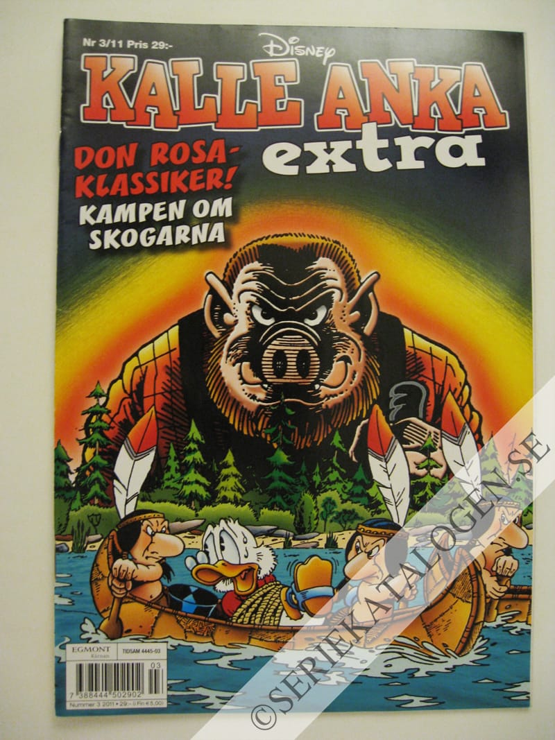 Framsida på Kalle Anka Extra #3 (2011)