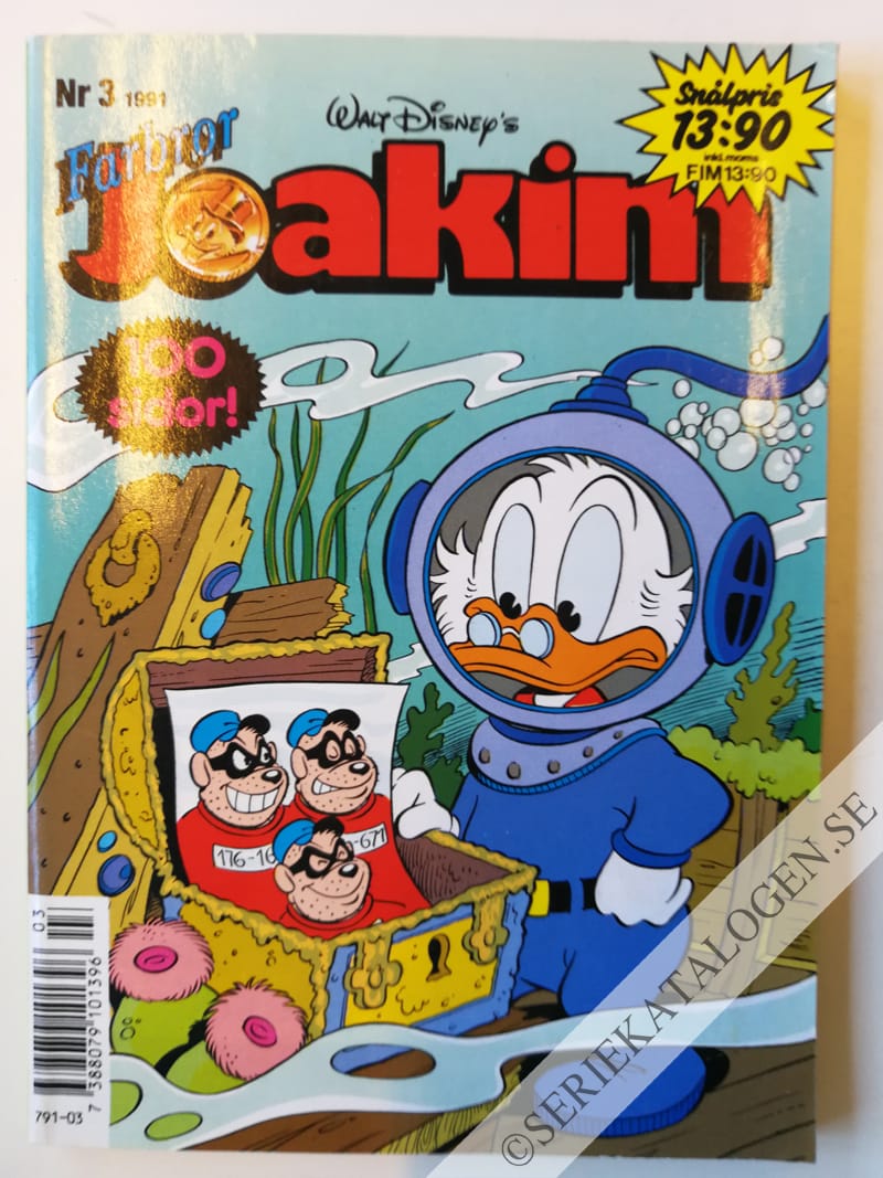 Framsida på Joakim #3 (1991)