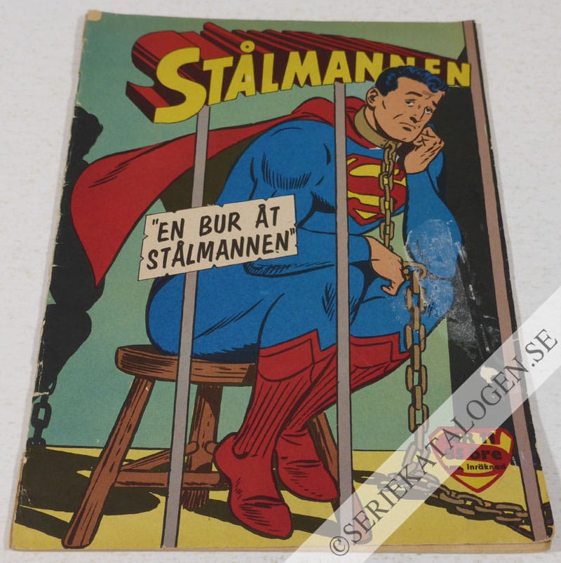 Framsida på Stålmannen #11 (1962)