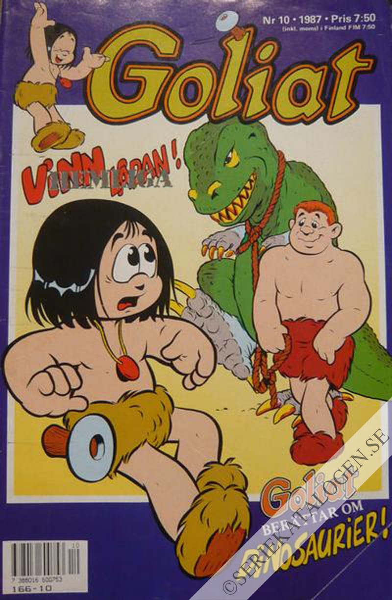 Framsida på Goliat #10 (1987)