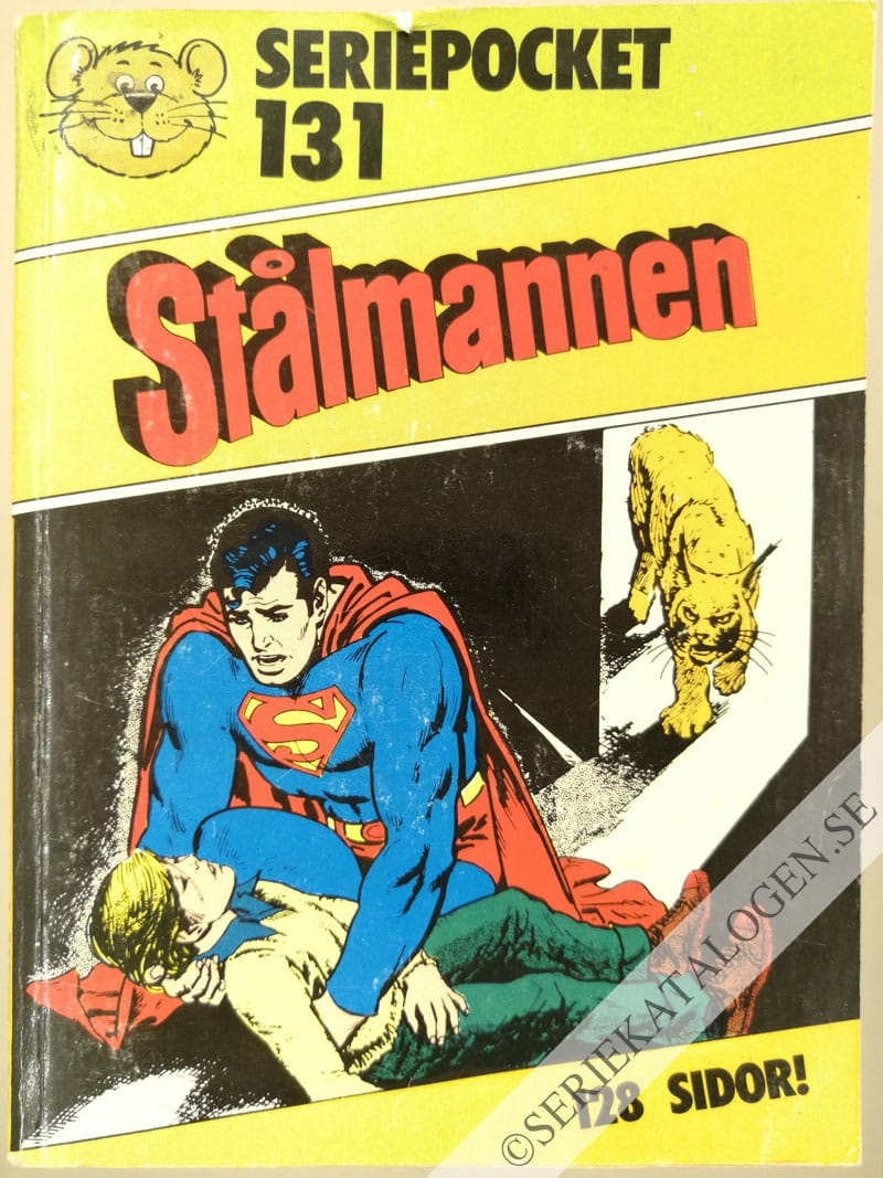 Framsida på Seriepocket #131 - Stålmannen (1983)