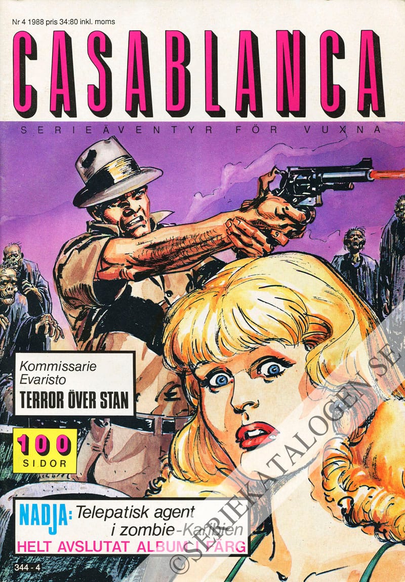 Framsida på Casablanca #4 (1988)