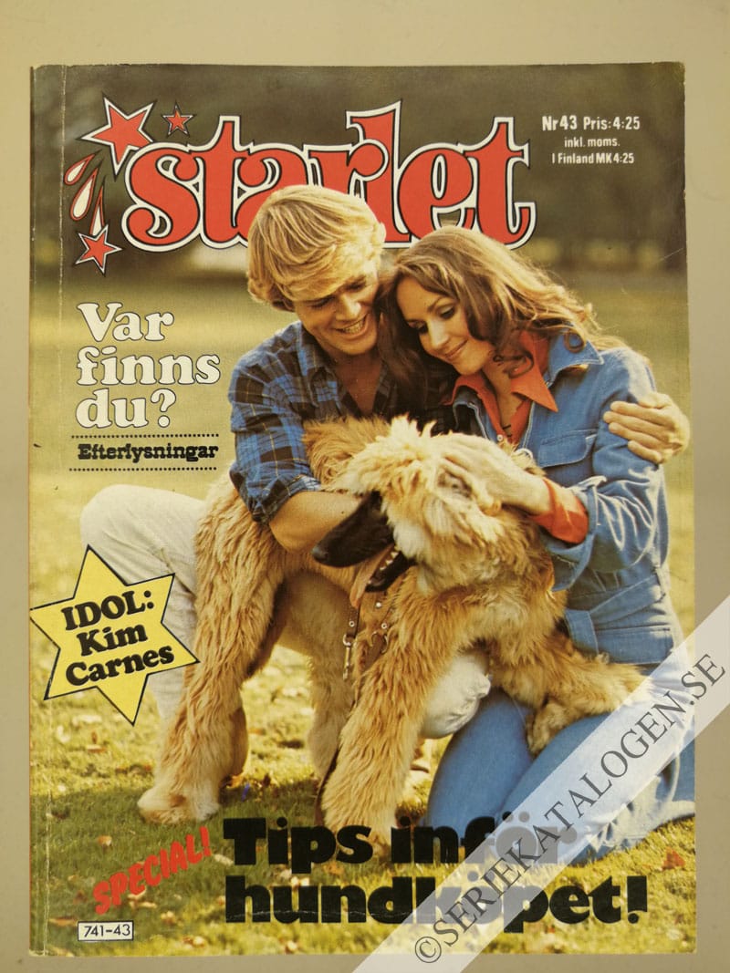Framsida på Starlet #43 (1981)