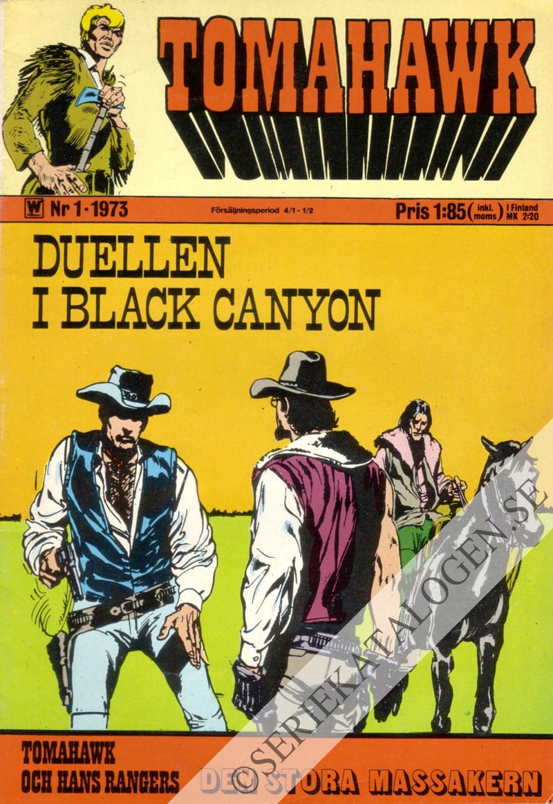 Framsida på Tomahawk #1 (1973)