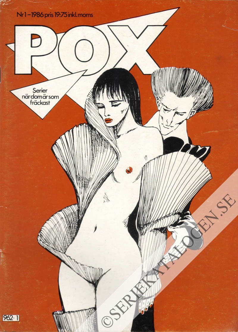 Framsida på Pox #1 (1986)