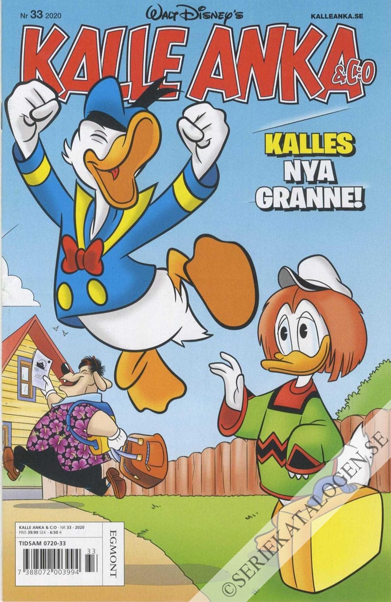 Framsida på Kalle Anka & C:o #33 (2020)
