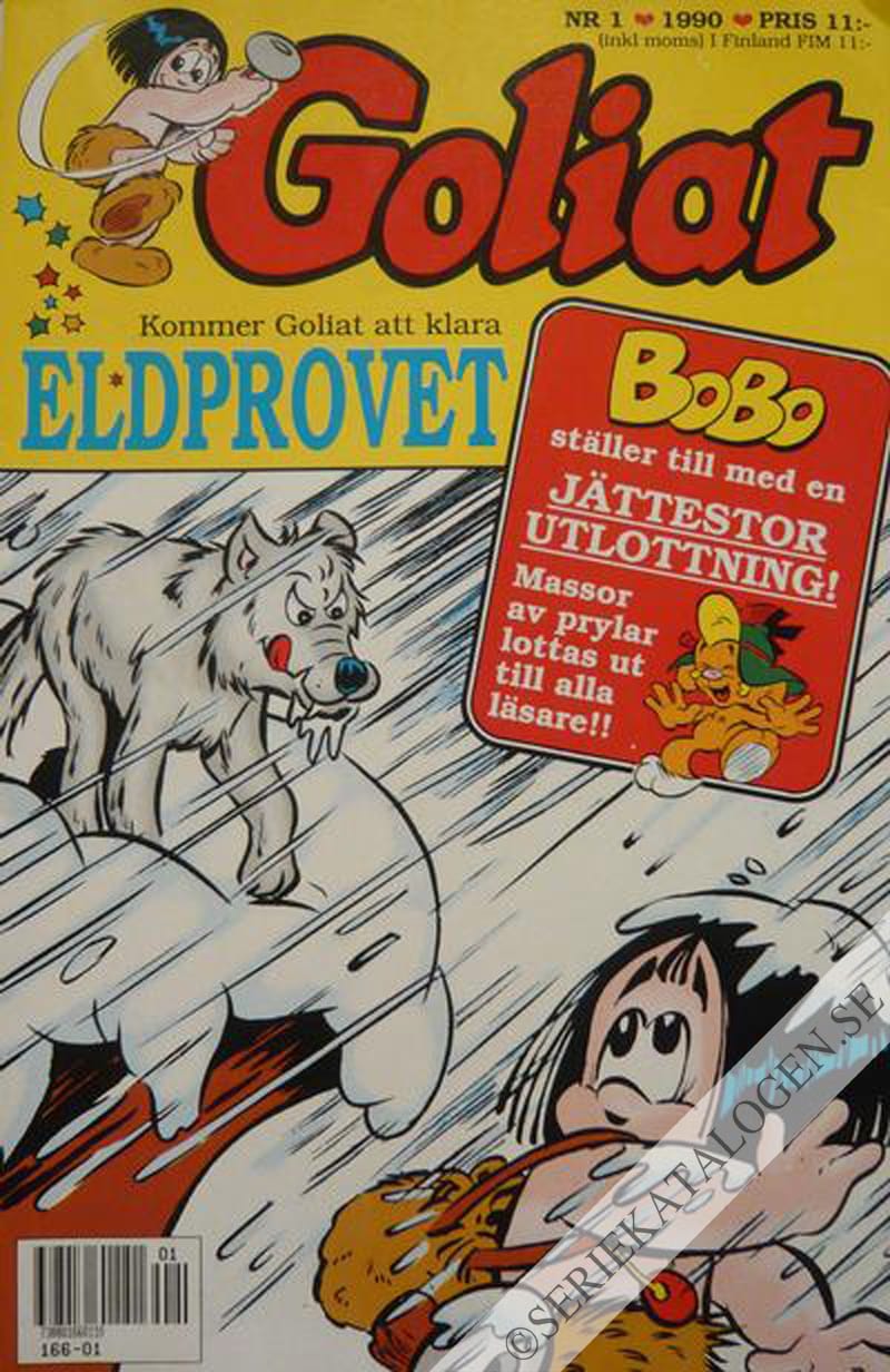 Framsida på Goliat #1 (1990)