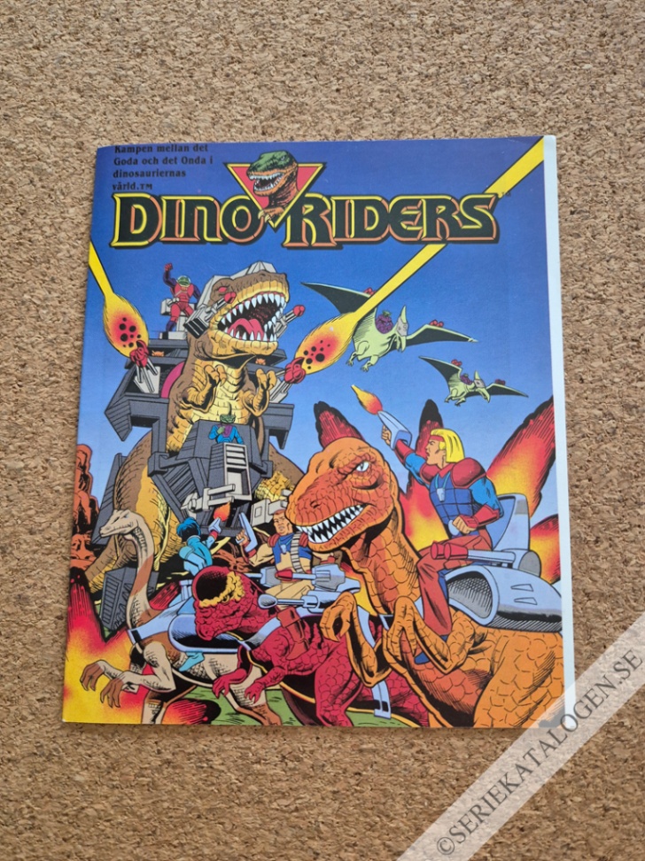 Framsida på Dino Riders # (1987)