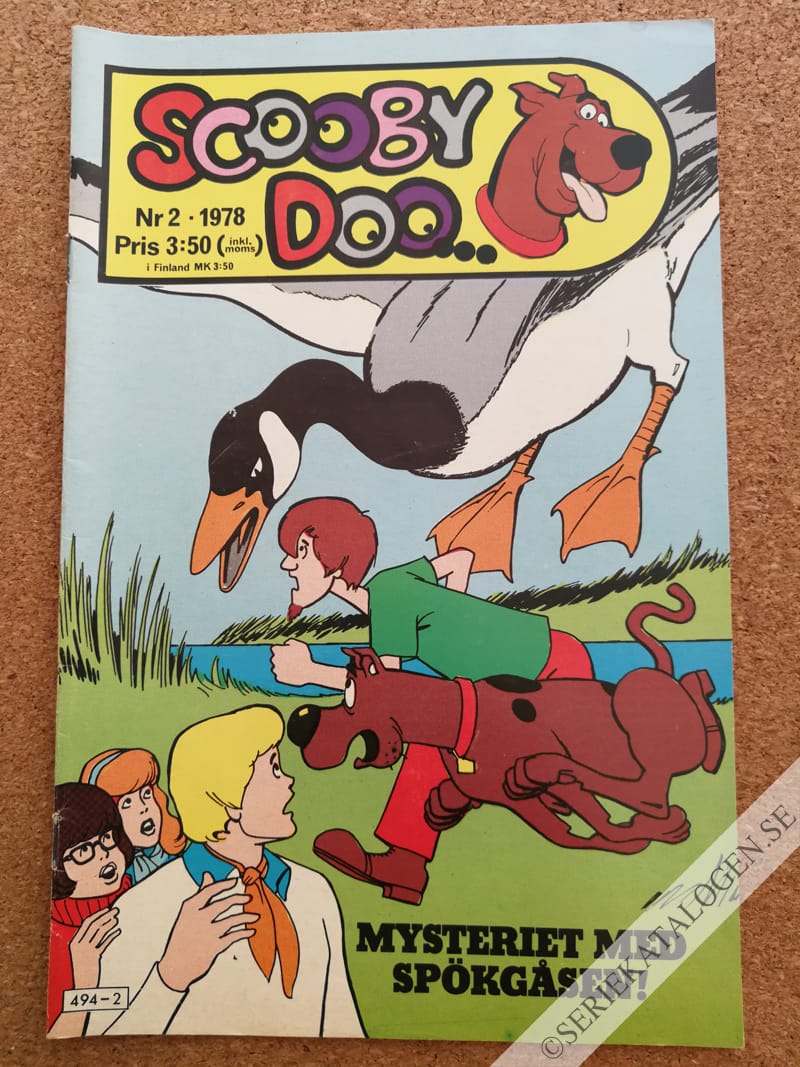 Framsida på Scooby Doo #2 (1978)