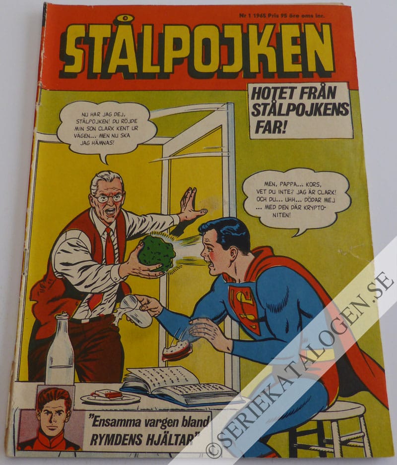 Framsida på Stålpojken #1 (1965)