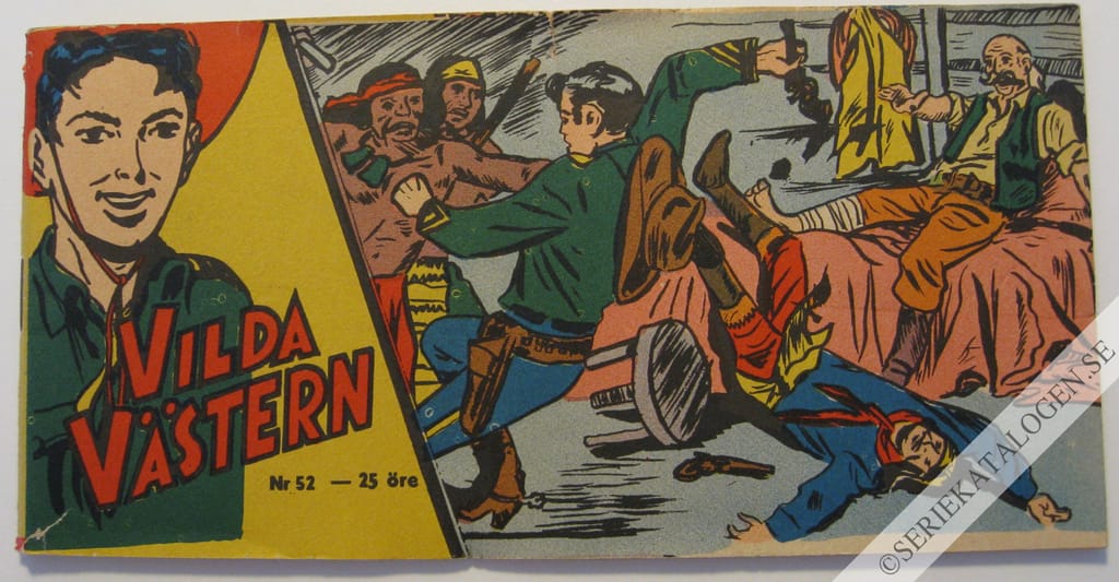 Framsida på Vilda Västern #52 (1958)