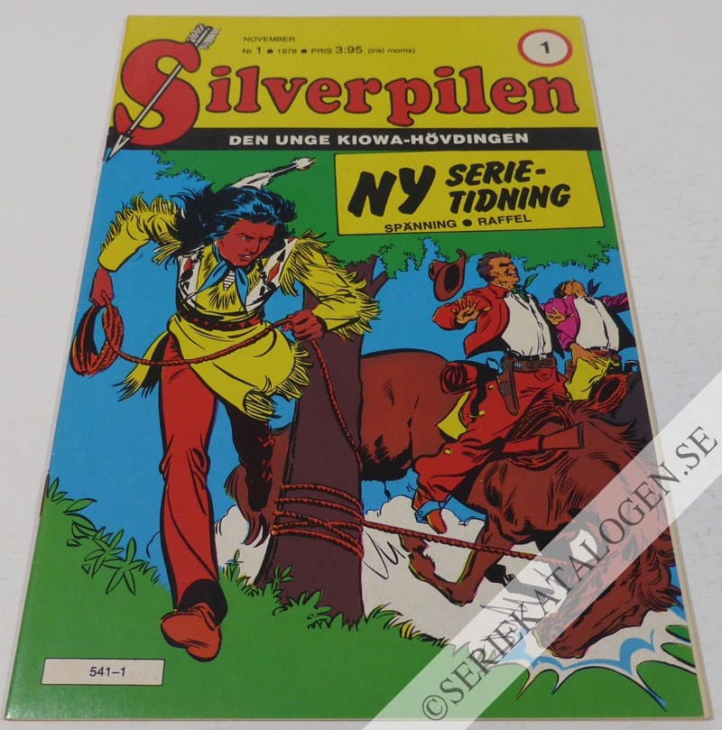 Framsida på Silverpilen #1 (1978)