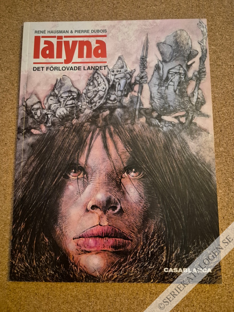 Framsida på Laiyna Det förlovade landet (1992)