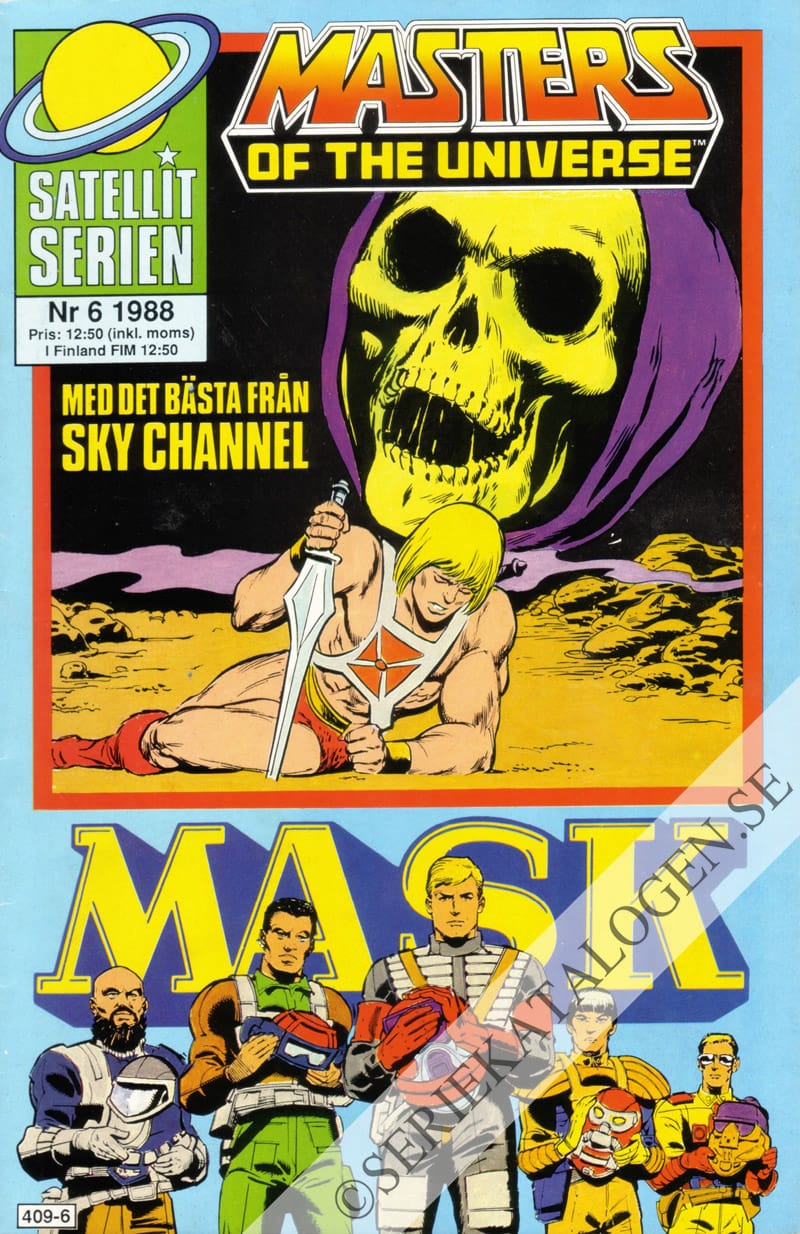 Framsida på Satellitserien #6 (1988)