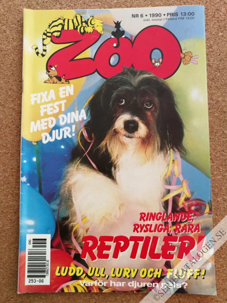 Framsida på Zoo #6 (1990)