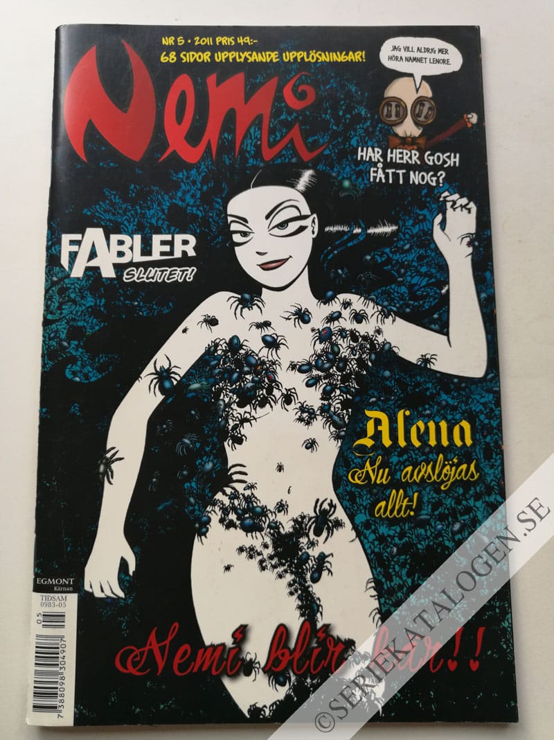 Framsida på Nemi #5 (2011)