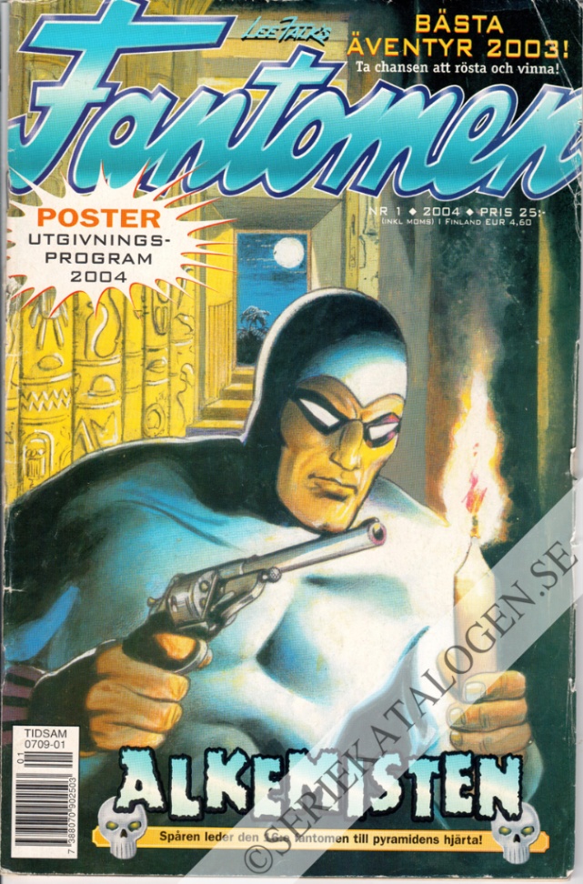 Framsida på Fantomen #1 (2004)