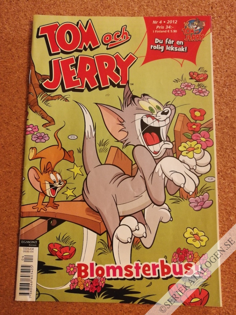 Framsida på Tom & Jerry #4 (2012)