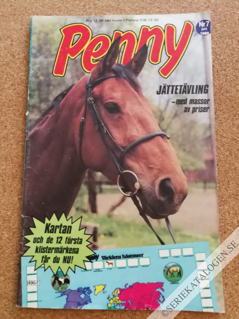 Framsida på Penny #7 (1988)