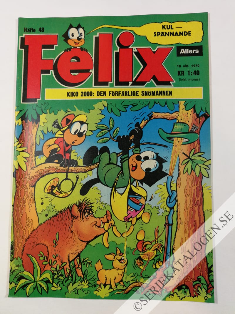 Framsida på Felix #48 (1970)