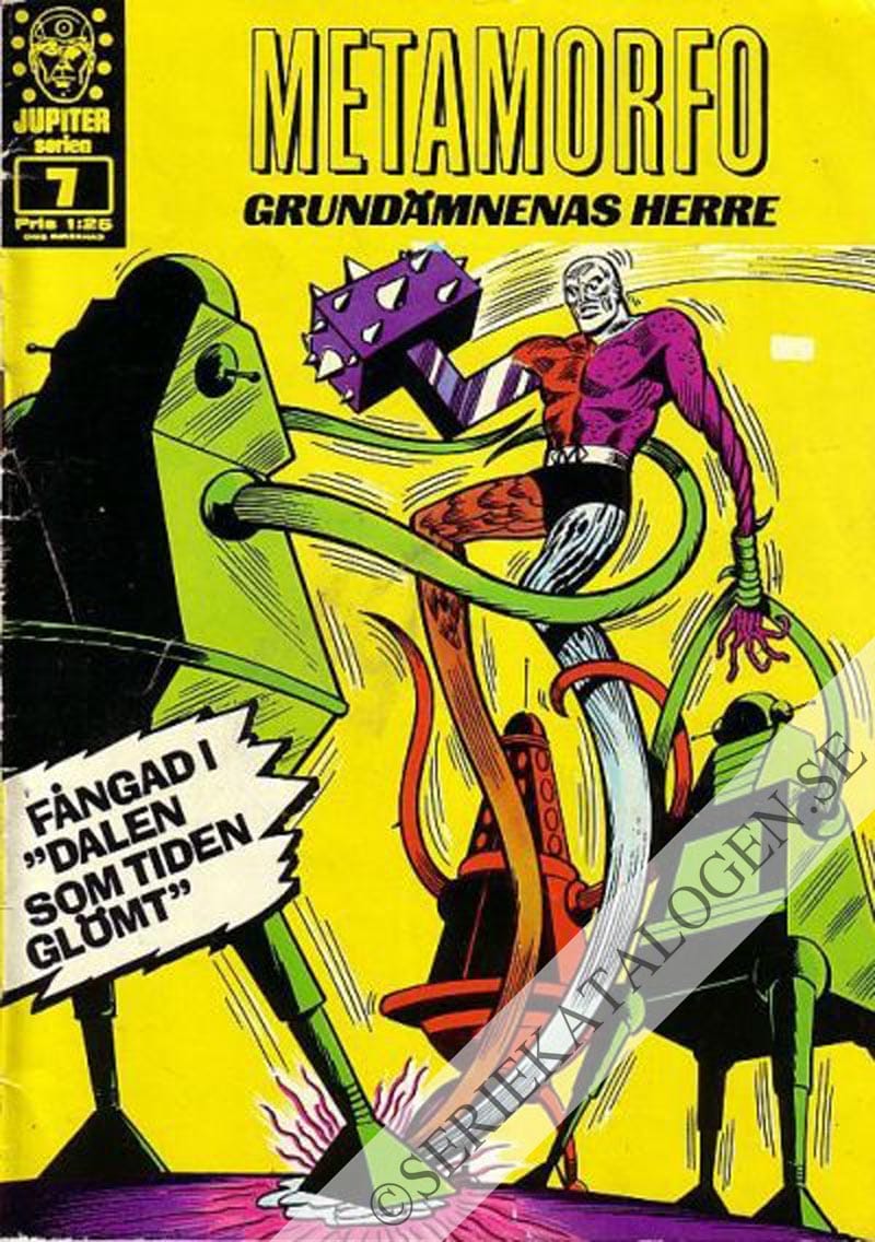 Framsida på Jupiter-serien #7 (1968)