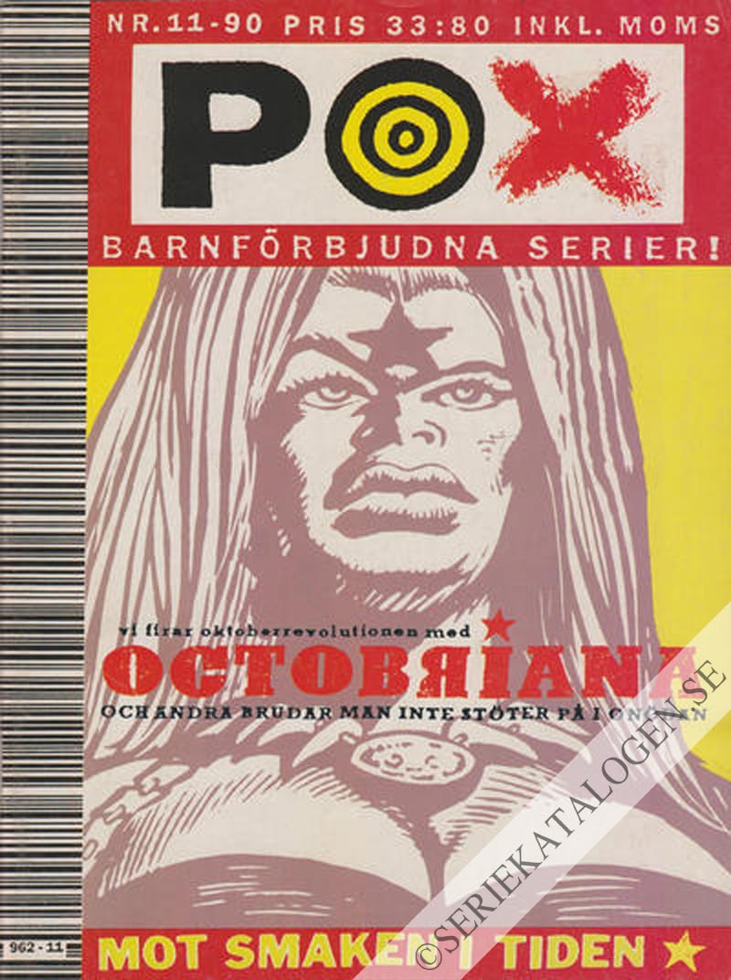 Framsida på Pox #11 (1990)