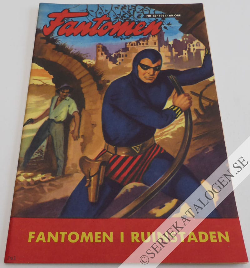 Framsida på Fantomen #15 (1957)