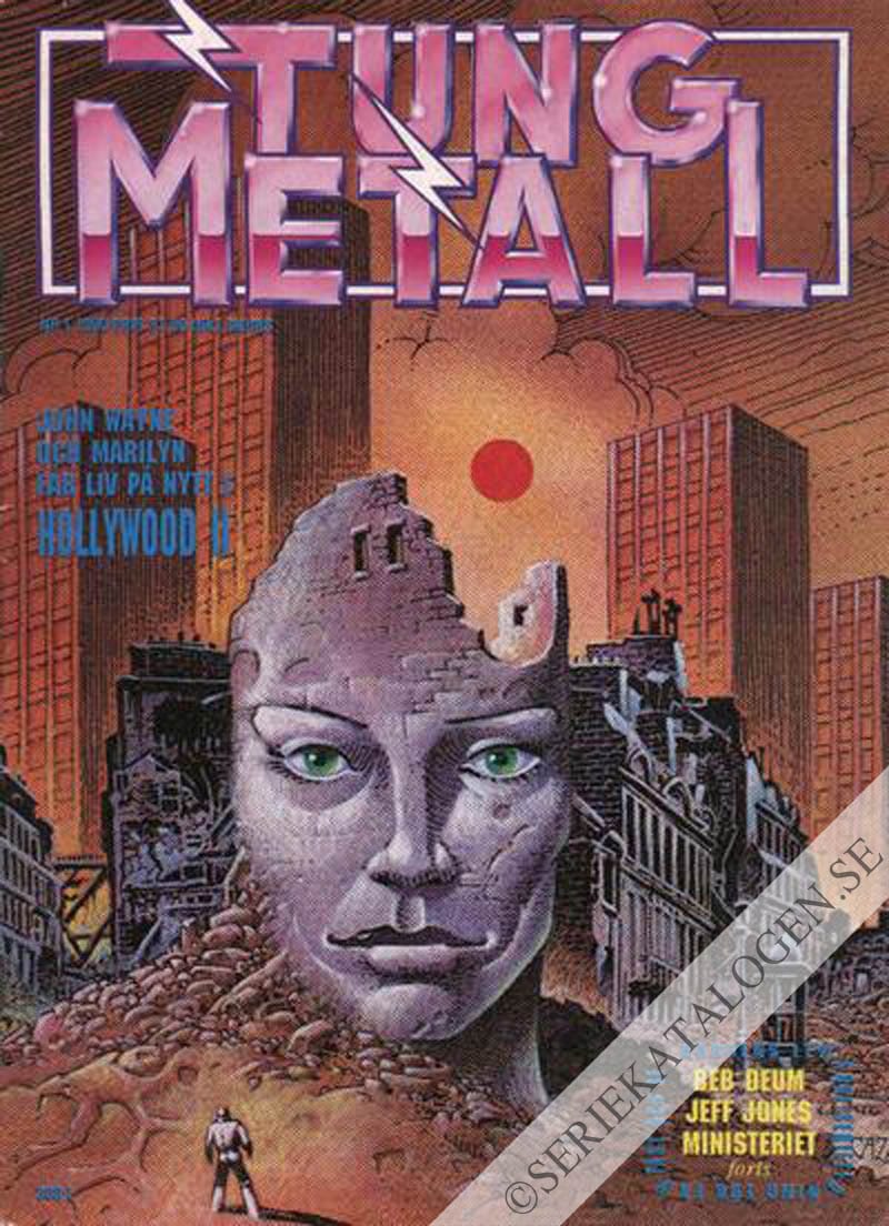 Framsida på Tung metall #1 (1990)