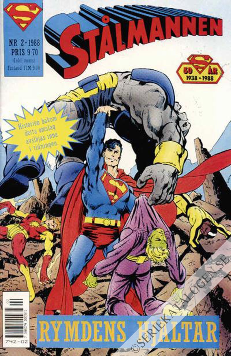 Framsida på Stålmannen #2 (1988)