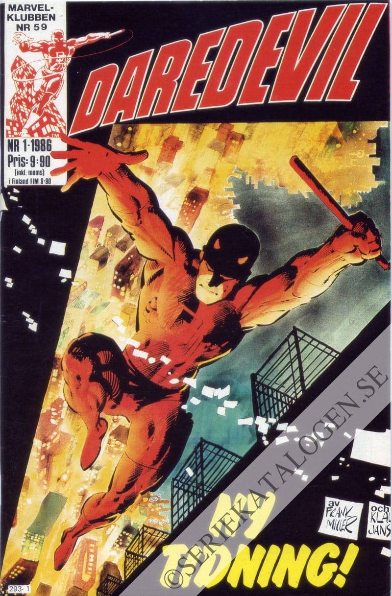 Framsida på Daredevil #1 (1986)