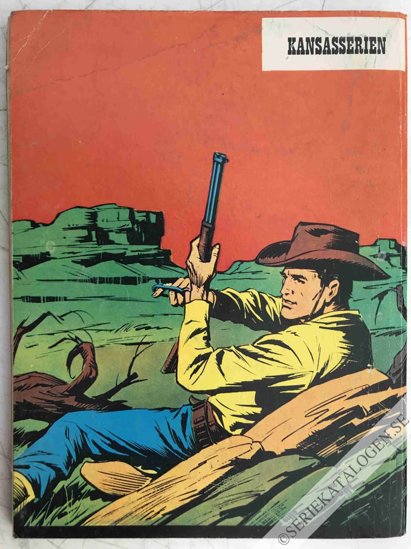 Baksida på Tex Willer och karavanmördarna (1976)