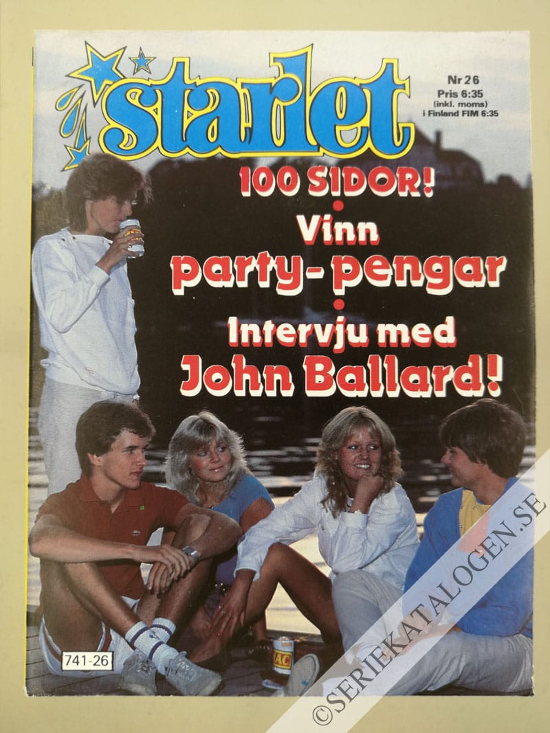 Framsida på Starlet #26 (1984)