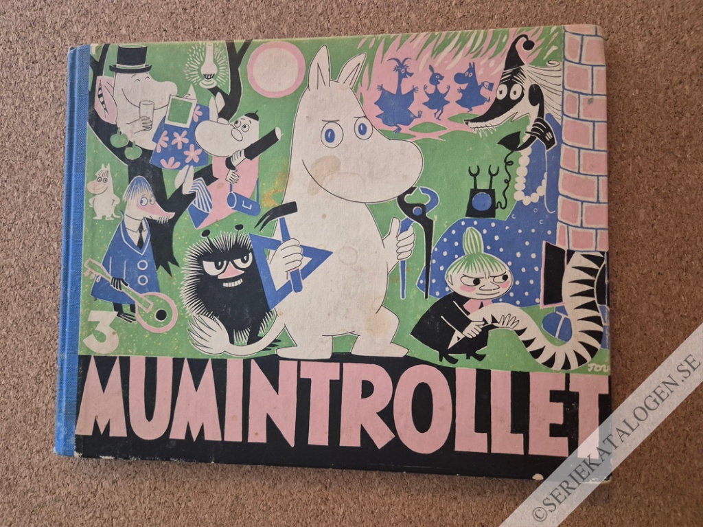 Framsida på Mumintrollet #3 (1958)