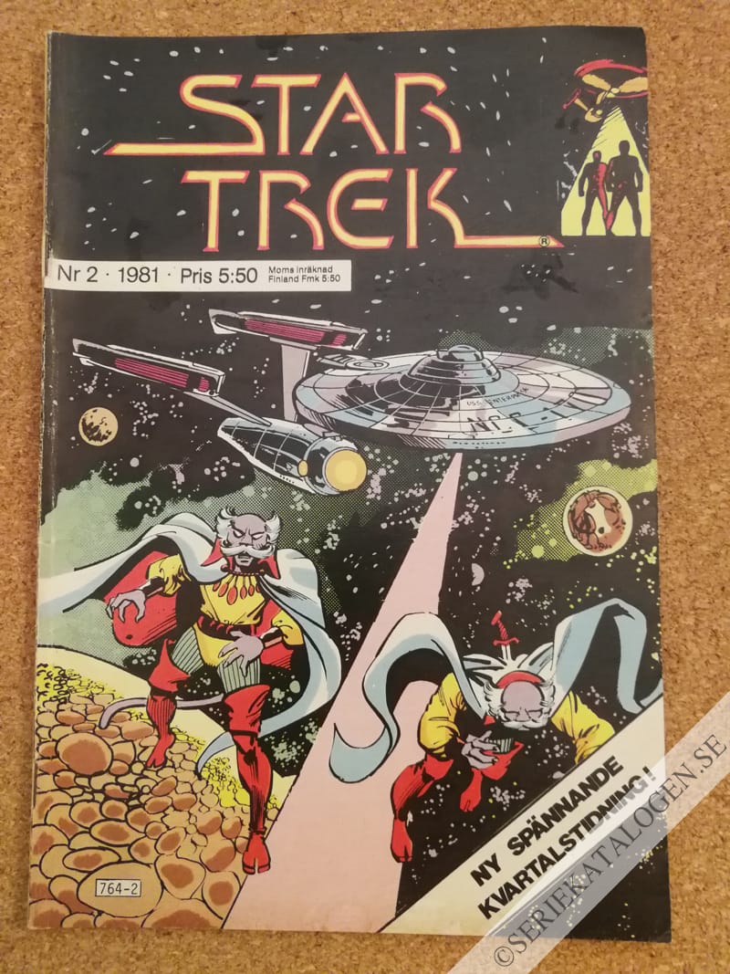 Framsida på Star Trek #2 (1981)