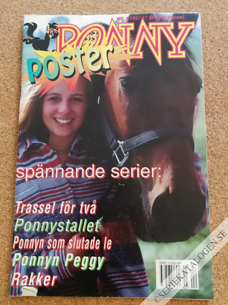 Framsida på Ponny-magasinet #4 (1997)