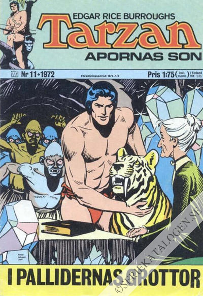 Framsida på Tarzan #11 (1972)