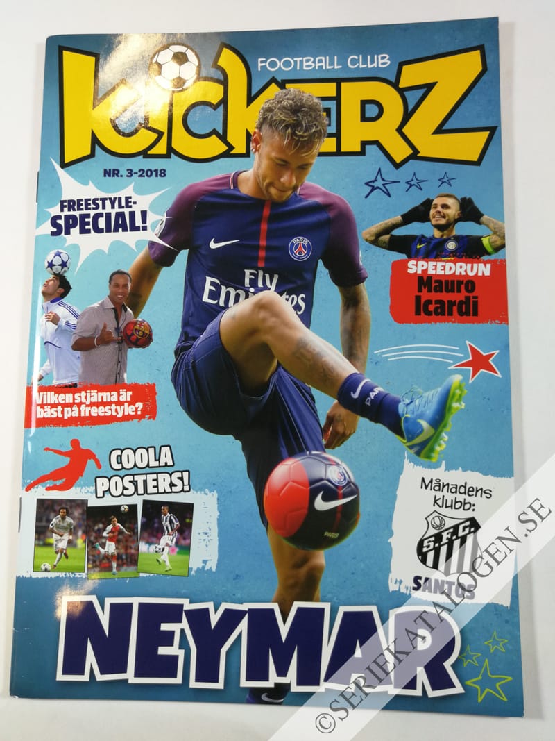 Framsida på Kickerz Football Club #3 (2018)